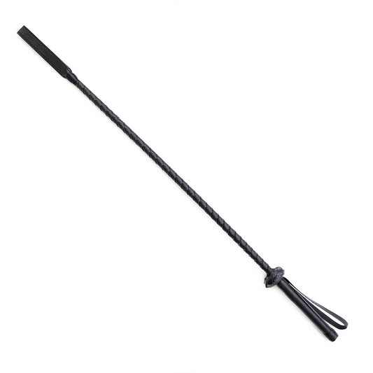 Cravache Noire 71 cm - Pour des Moments BDSM Intenses - MicroTech Pro